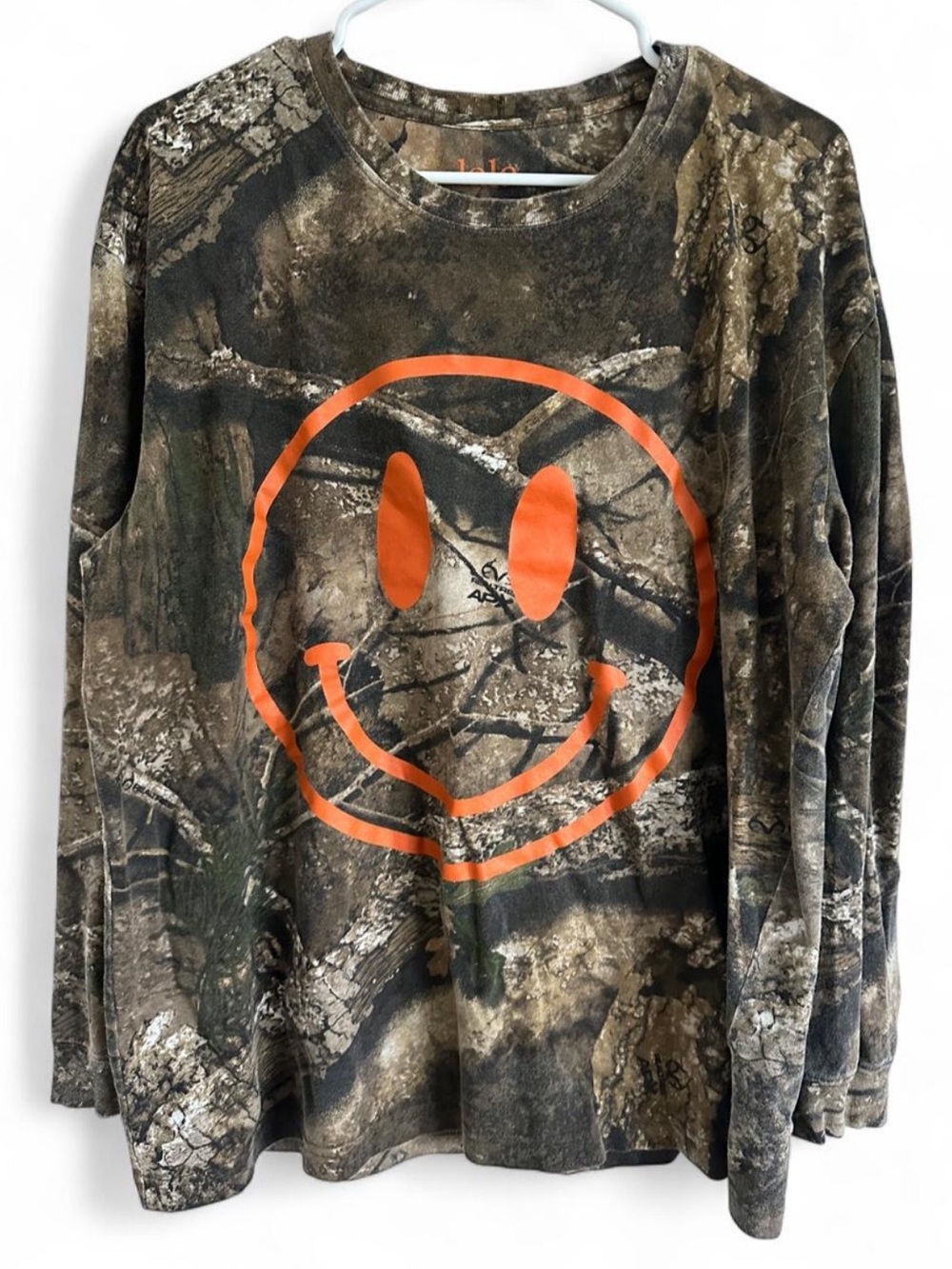 Dressed in LALA The World Needs Your Magic Oversized Long Camo Tee - S/M - Picture 4 of 7